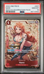 PSA10【ONE PIECE ST01-007】NAMI 2023 CS CELEBRATION PACK【C】