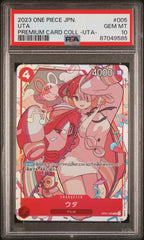 PSA10【ONE PIECE OP01-005】UTA Premium Card Coll【R】