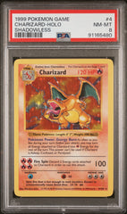 PSA8【POKEMON 4/102】CHARIZARD 【ENG】