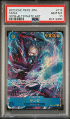 PSA10【ONE PIECE OP06-119】SANJI Alt Art【S-SEC】