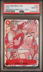 PSA10【ONE PIECE OP01-005】UTA Premium Card Coll【R】