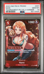 PSA10【ONE PIECE ST01-007】NAMI TOURNAMENT PK.VOL.3-WINNER【C】