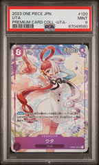 PSA10【ONE PIECE OP02-120】PREMIUM CARD COLL -UTA-【SEC】