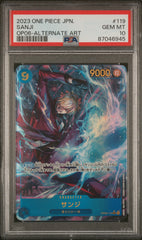 PSA10【ONE PIECE OP06-119】SANJI Alt Art【S-SEC】